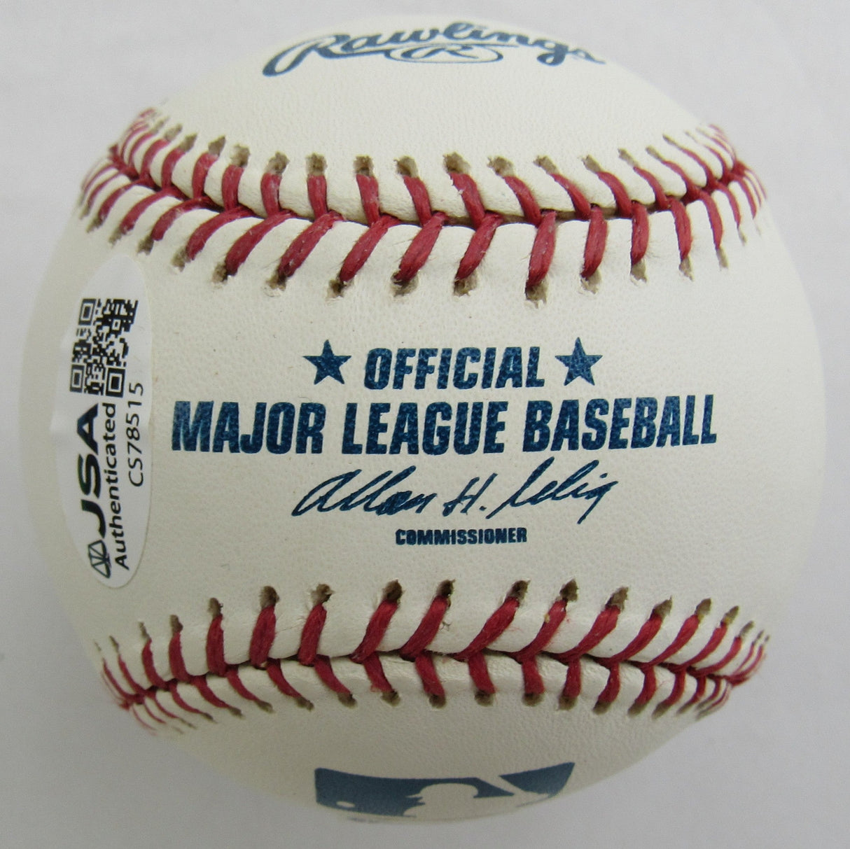 Buck O'Neil Signed Rawlings Baseball JSA CS78515