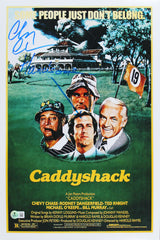 Chevy Chase Caddyshack "Handsome" Authentic Signed 12x18 Photo BAS #1W377553