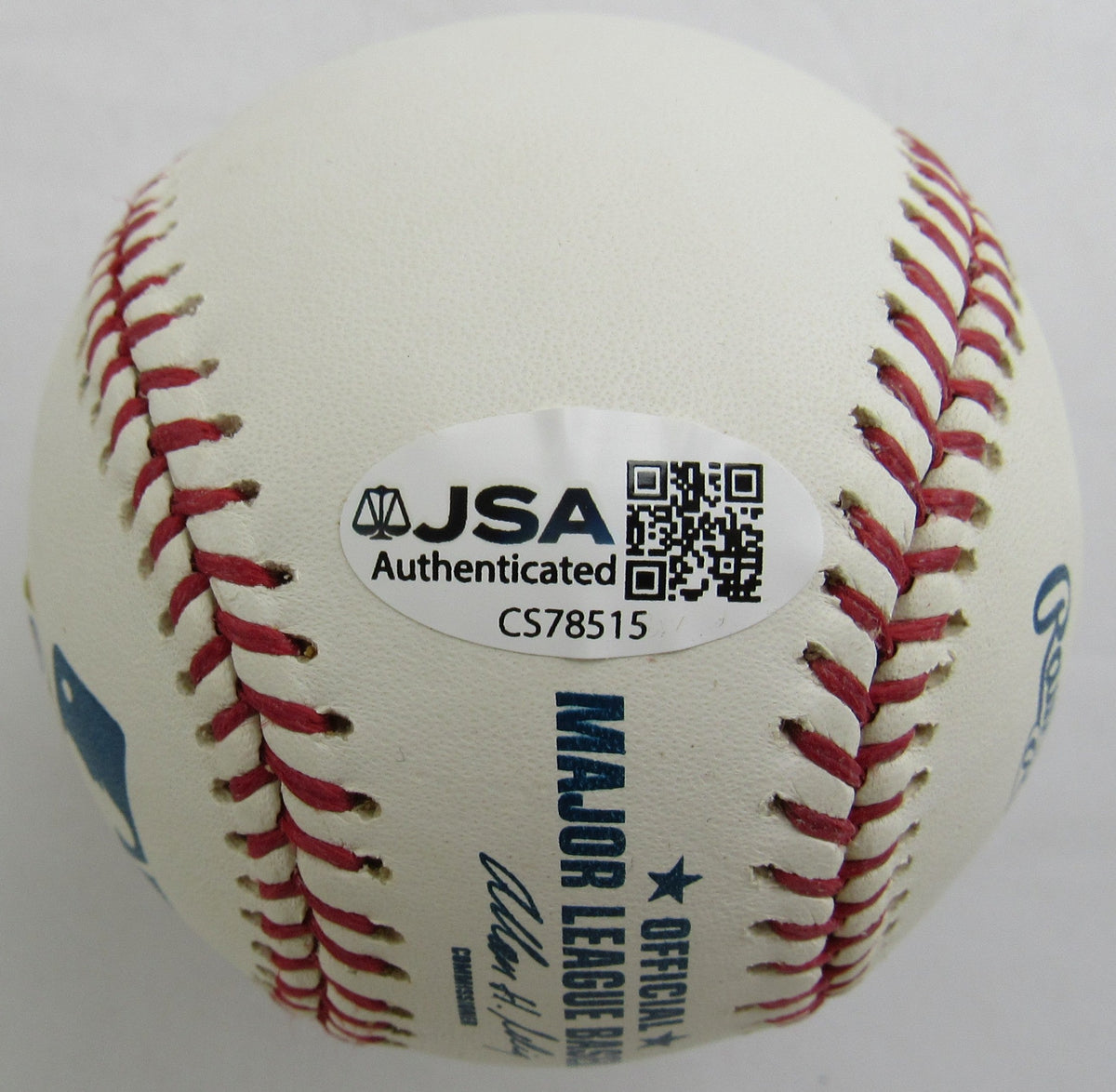 Buck O'Neil Signed Rawlings Baseball JSA CS78515