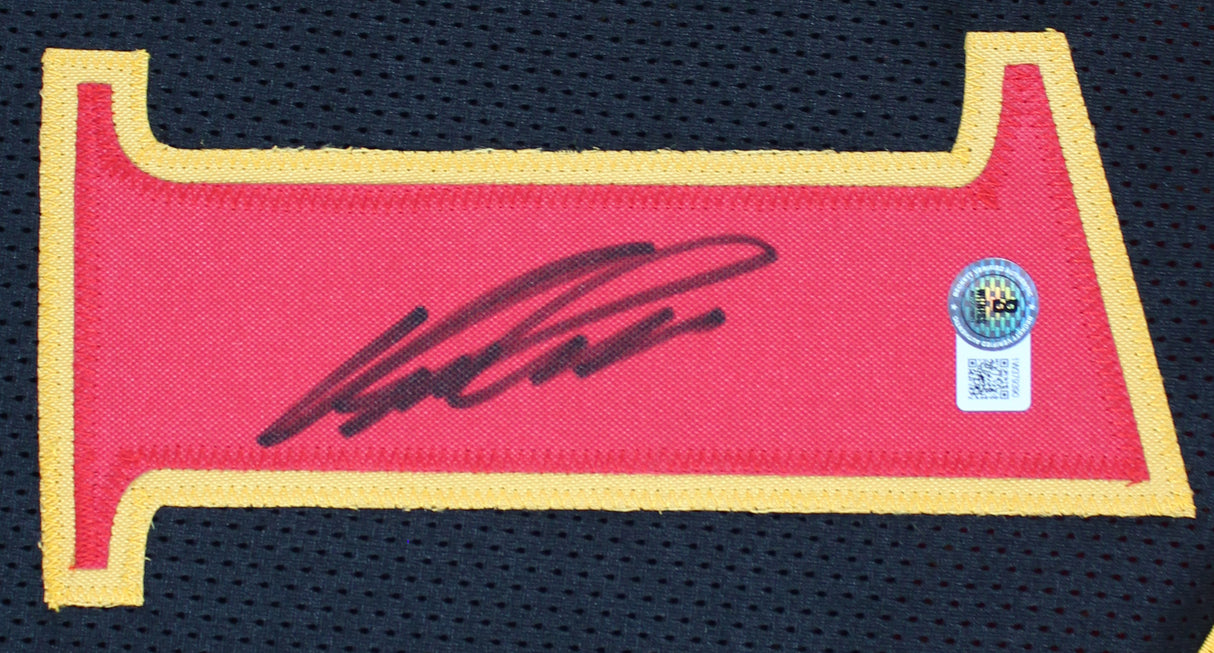 Dominique Wilkins Authentic Signed Black Pro Style Jersey BAS Witnessed