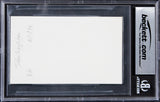 John Singleton Boyz N The Hood Authentic Signed 3x5 Index Card BAS Slabbed 2