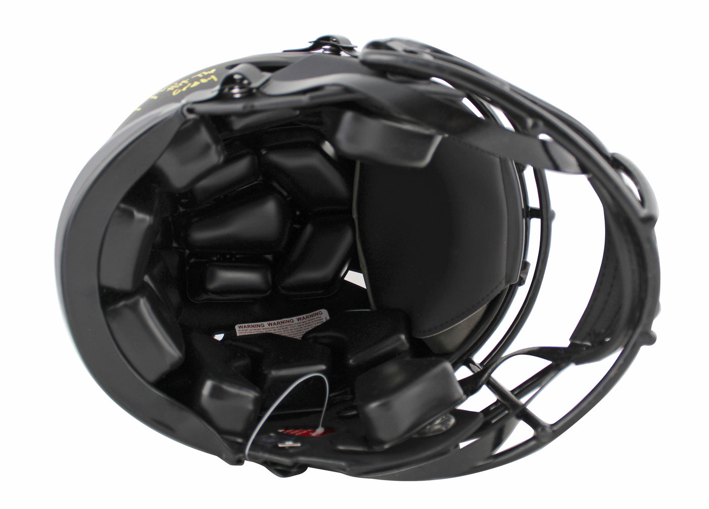 Vikings (3) Jefferson, Moss & Carter Signed Eclipse F/S Speed Proline Helmet BAS
