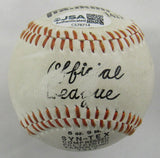 Bowie Kuhn Monte Irvin Cal Hubbard Multi Signed Rawlings Baseball JSA CS78714