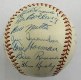 Mickey Mantle Phil Rizzuto Johnny Mize +25 1953 World Series Champions Yankees Team Signed Auto Rawlings Baseball JSA LOA ZZ82760