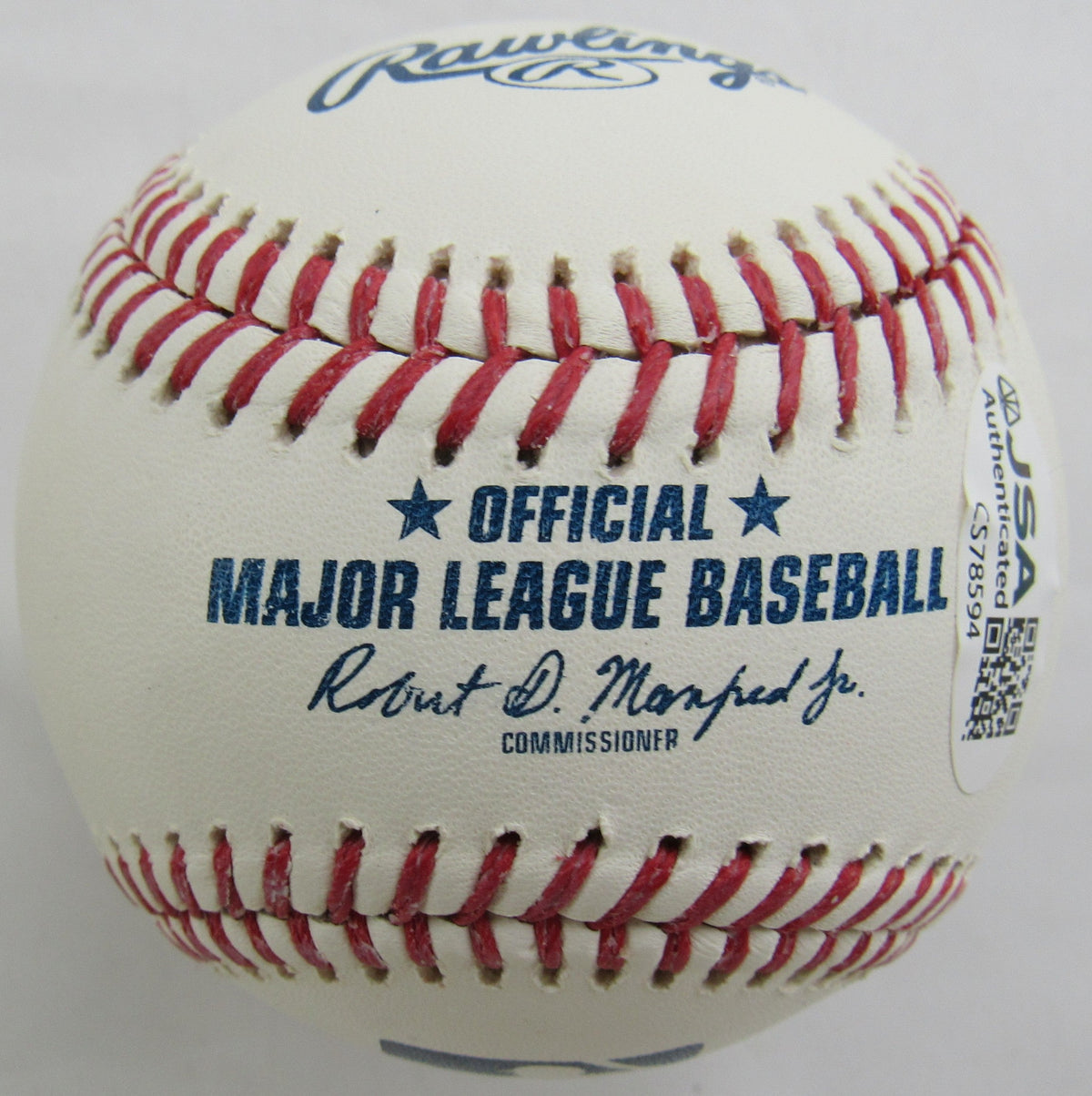 Ben Rice Signed Rawlings Baseball JSA CS78594