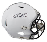Penn State Pat Freiermuth Signed Full Size Speed Rep Helmet W/ Case BAS Witness