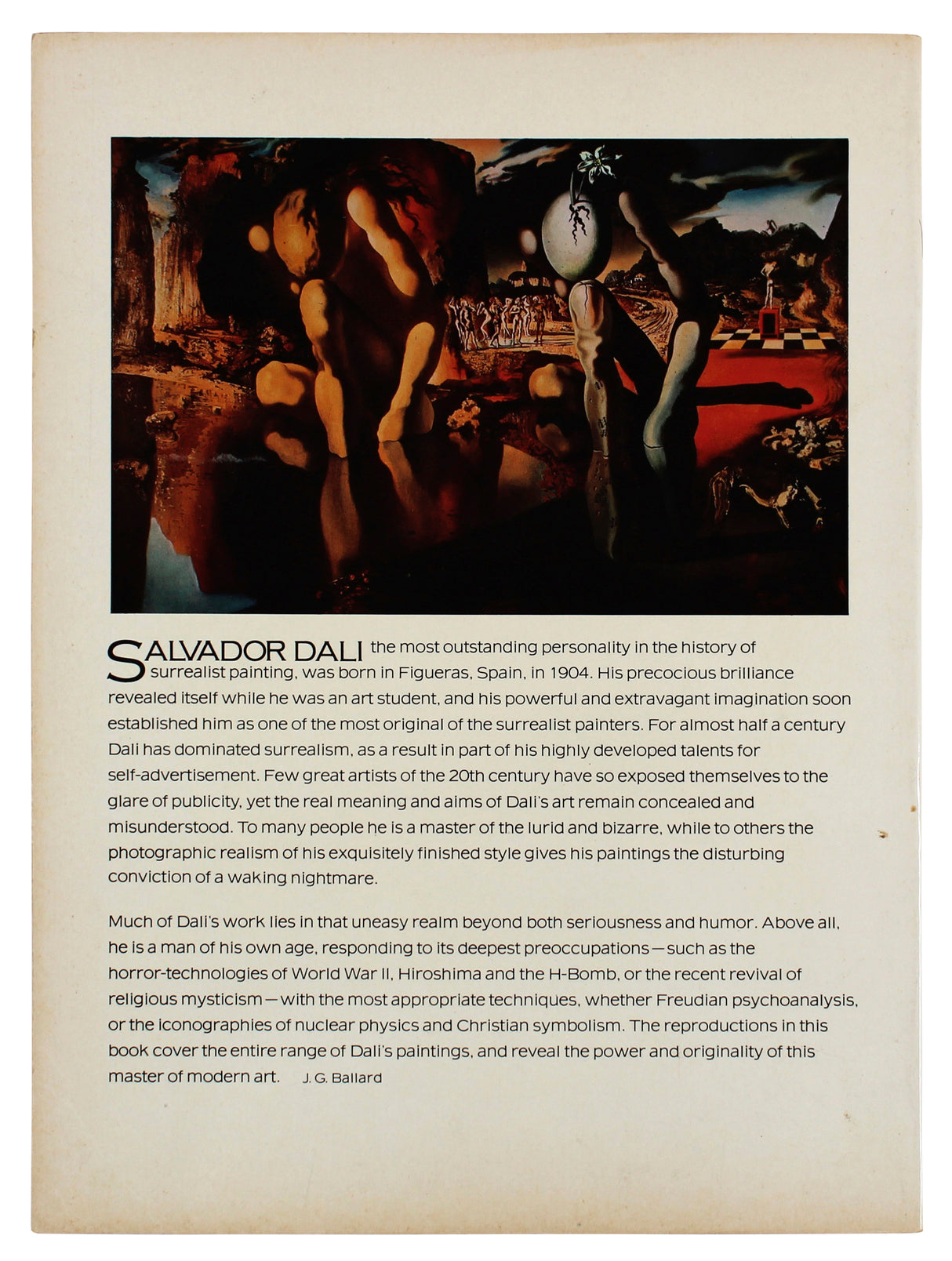 Salvador Dali Authentic Signed Dali First Printing Book w/ Sketch JSA #XX62427