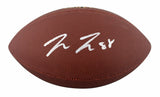 Steelers Pat Freiermuth Signed Wilson Super Grip Football W/ Case BAS Witnessed