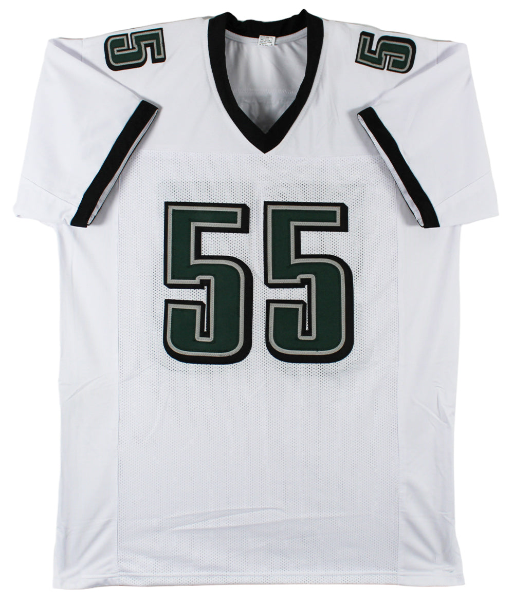 Brandon Graham Authentic Signed White Pro Style Jersey JSA Witness