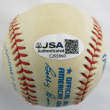 Nolan Ryan Signed Auto Rawlings Baseball JSA CJ55903
