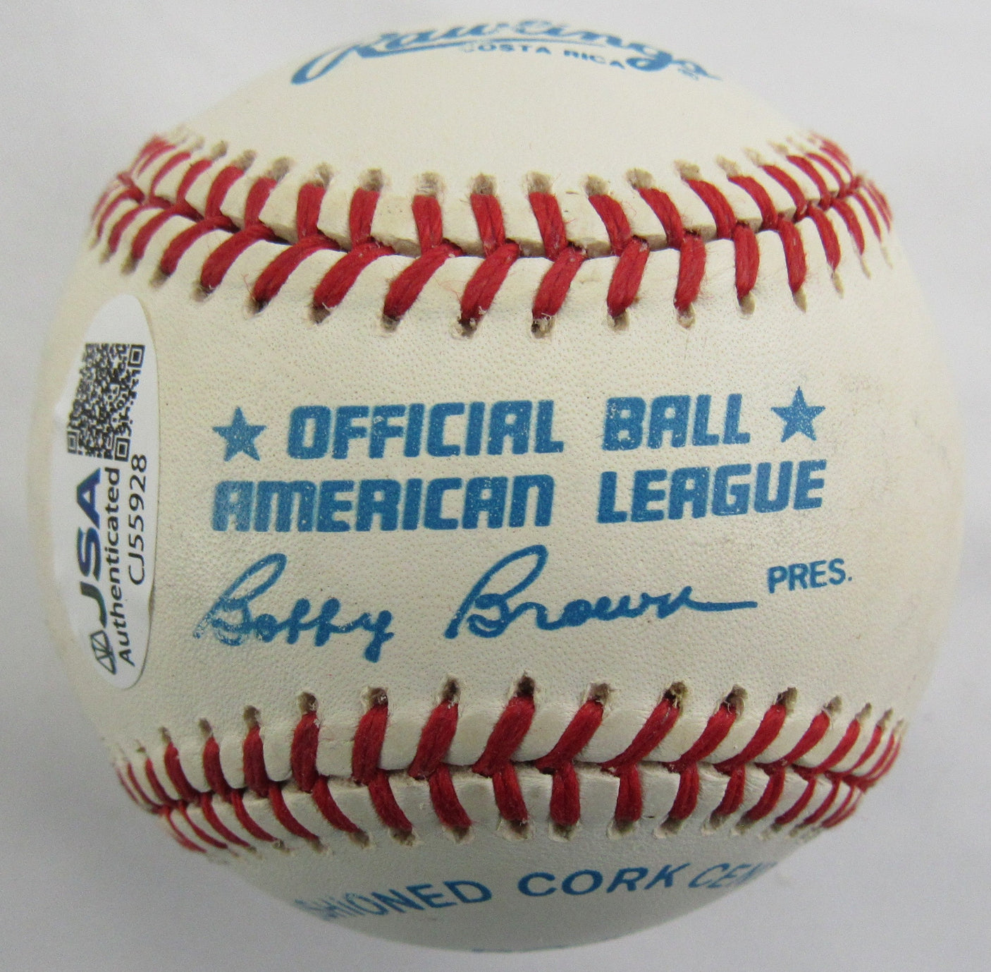 Nolan Ryan Signed Auto Rawlings Baseball JSA CJ55928