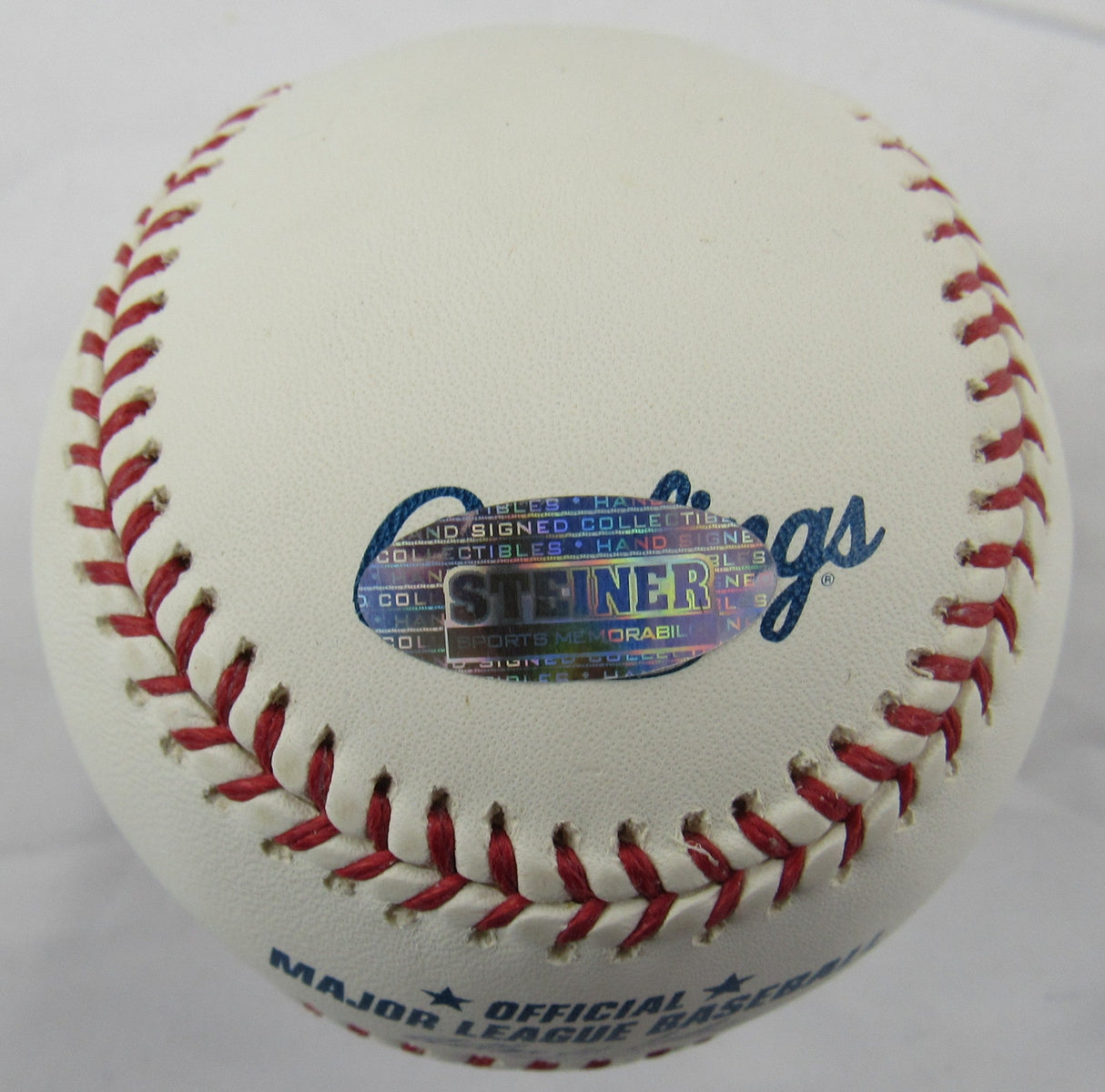 Brian Cashman Signed Auto Rawlings Baseball Steiner Hologram