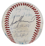 White Sox (25) Sax, Ventura, Cora, Thigpen Signed Oal Baseball BAS #AD64013