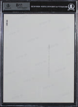 Mark Hamill & Garrick Hagon Star Wars A New Hope Signed 8x10 Photo BAS Slabbed