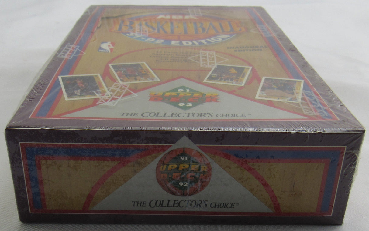 1991-92 Upper Deck NBA Basketball Wax Box