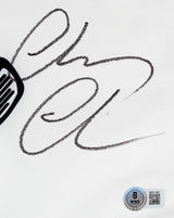 Chevy Chase Caddyshack "2x Insc" Signed Bushwood Country Club Flag BAS #1W311287