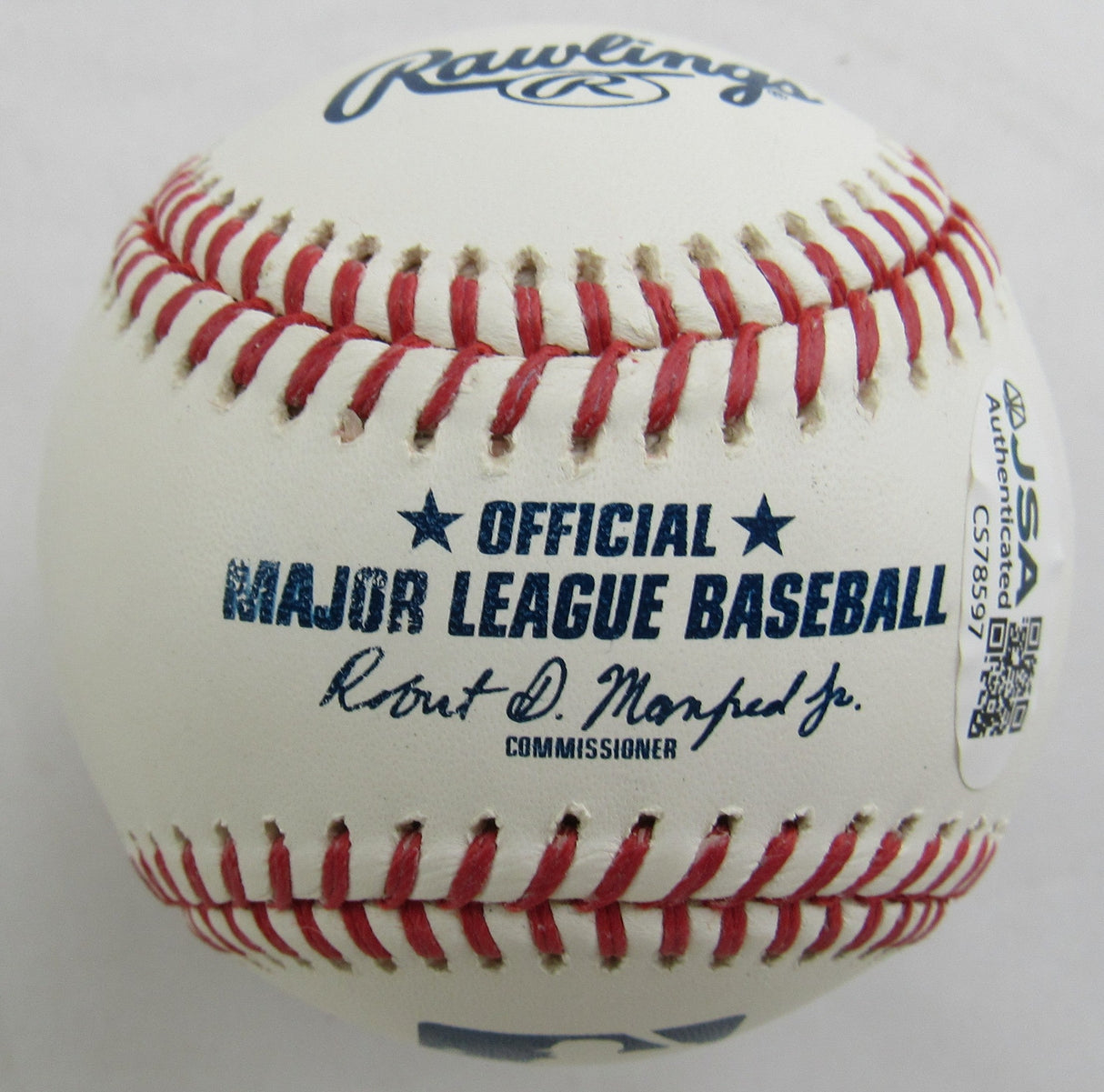 Ben Rice Signed Rawlings Baseball JSA CS78597