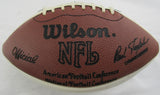 Multi Signed Wilson Football w/13 Signatures - Joe Theismtann, Ronnie Lott, Bill Willis