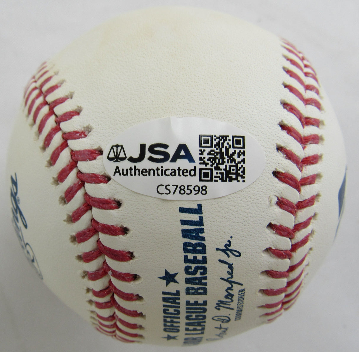 Ben Rice Signed Rawlings Baseball JSA CS78598