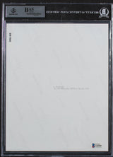 Mark Hamill Star Wars The Empire Strikes Back Signed 8x10 Photo BAS Slabbed 1