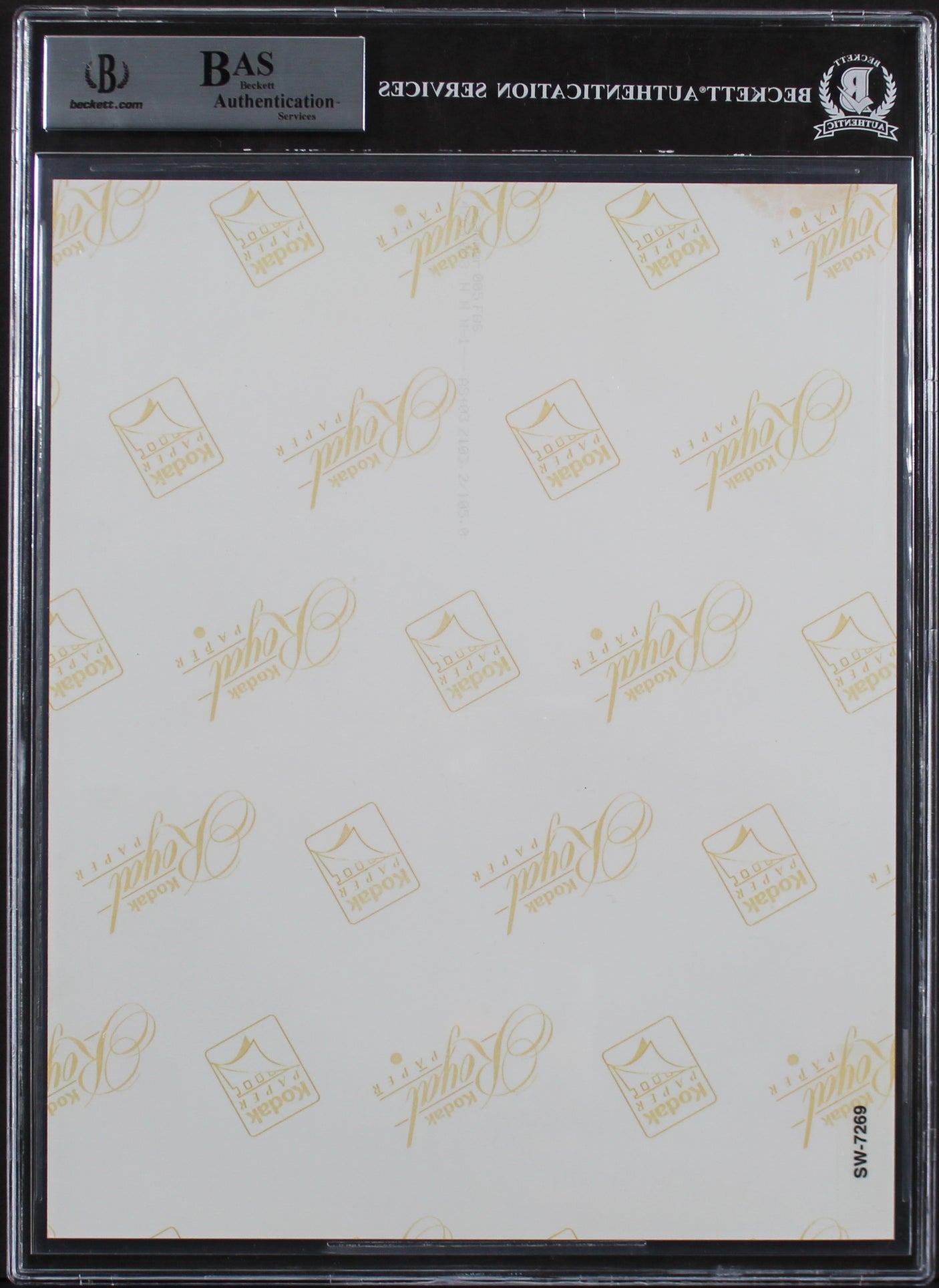 Mark Hamill Star Wars The Empire Strikes Back Signed 8x10 Photo BAS Slabbed 2