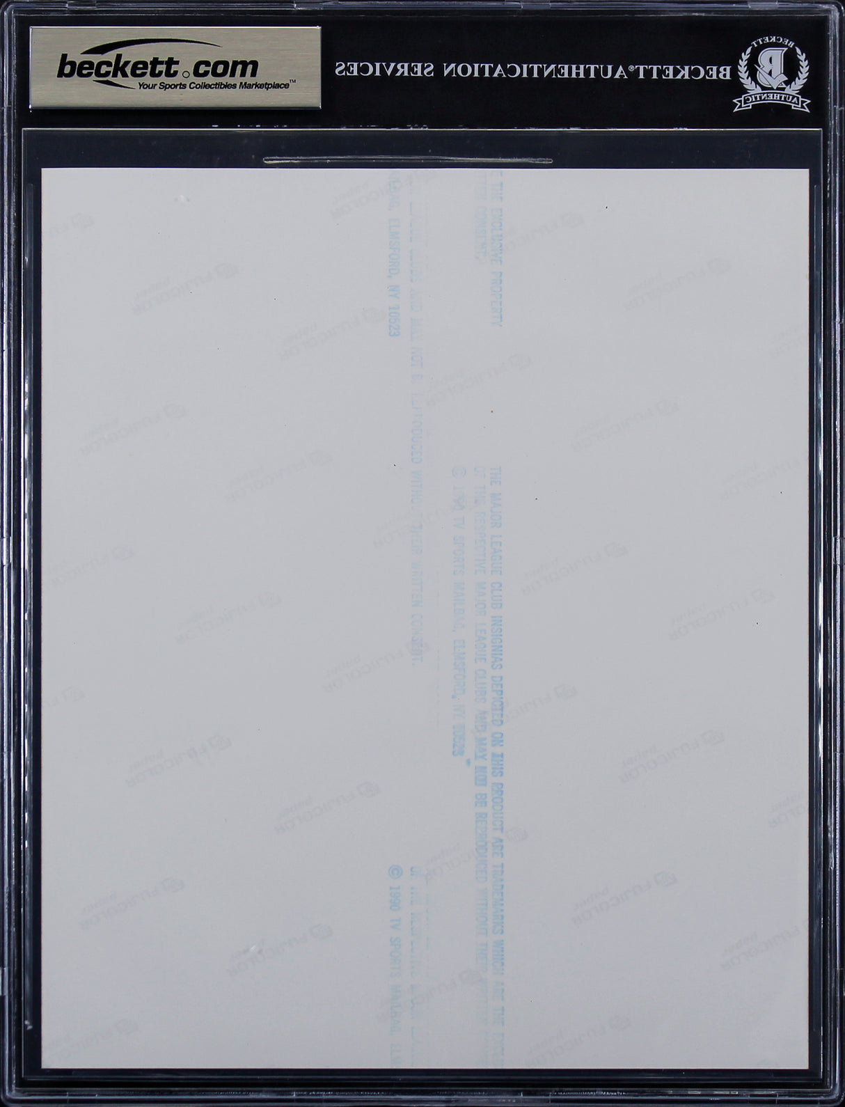 Mariners Ken Griffey Jr. Authentic Signed 8x10 Photo Auto Graded 9! BAS Slabbed