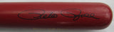 Pete Rose +1 Signed Rawlings Baseball Bat JSA CS78678