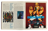 Metallica (3) Hetfield Ulrich & Newstead Signed Spin Magazine Cover BAS #AB76488