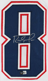 Randy Moss Authentic Signed White Pro Style Jersey Autographed BAS Witnessed