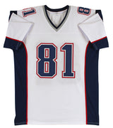 Randy Moss Authentic Signed White Pro Style Jersey Autographed BAS Witnessed