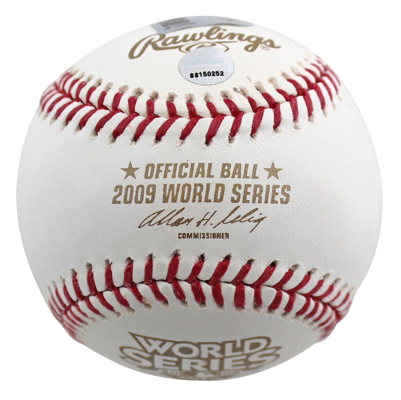 2009 Yankees (9) Jeter Rivera Posada Signed 2009 WS Logo Oml Baseball Steiner 2