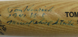 Tom Henrich Signed Rawlings Baseball Bat JSA CS78665