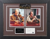 Kelsey Grammer Frasier "Cheers!" Signed & Framed 3x5 Index Card BAS #BL98229