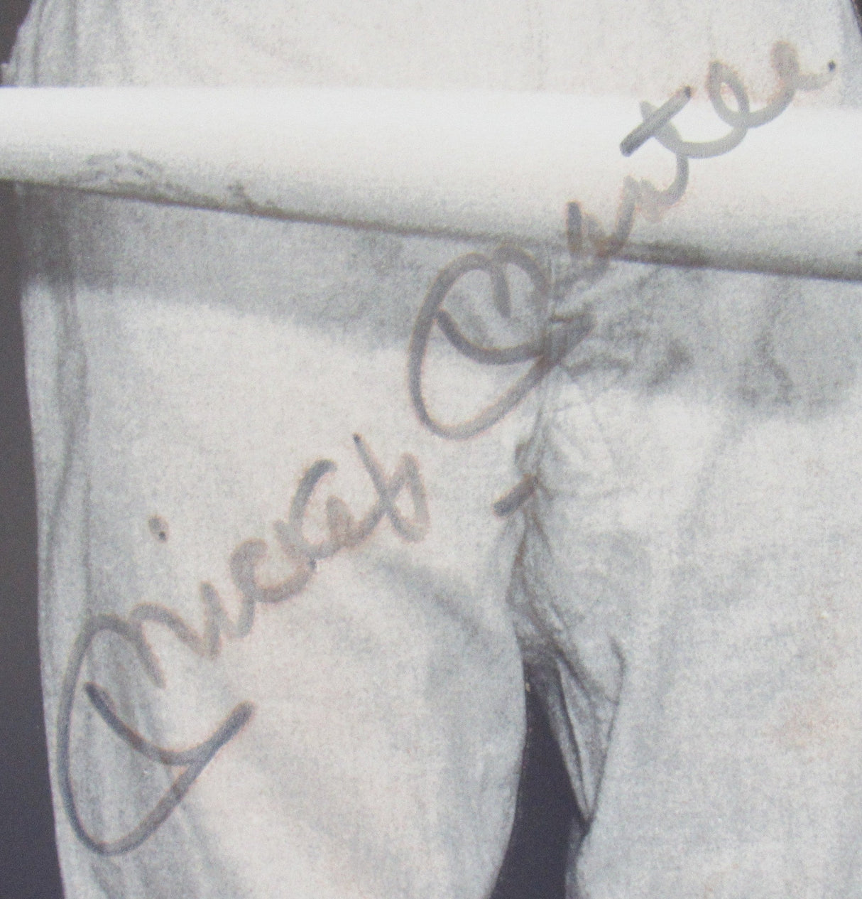 Ted Williams Mickey Mantle Signed Framed Photo Upper Deck Holo No COA Card