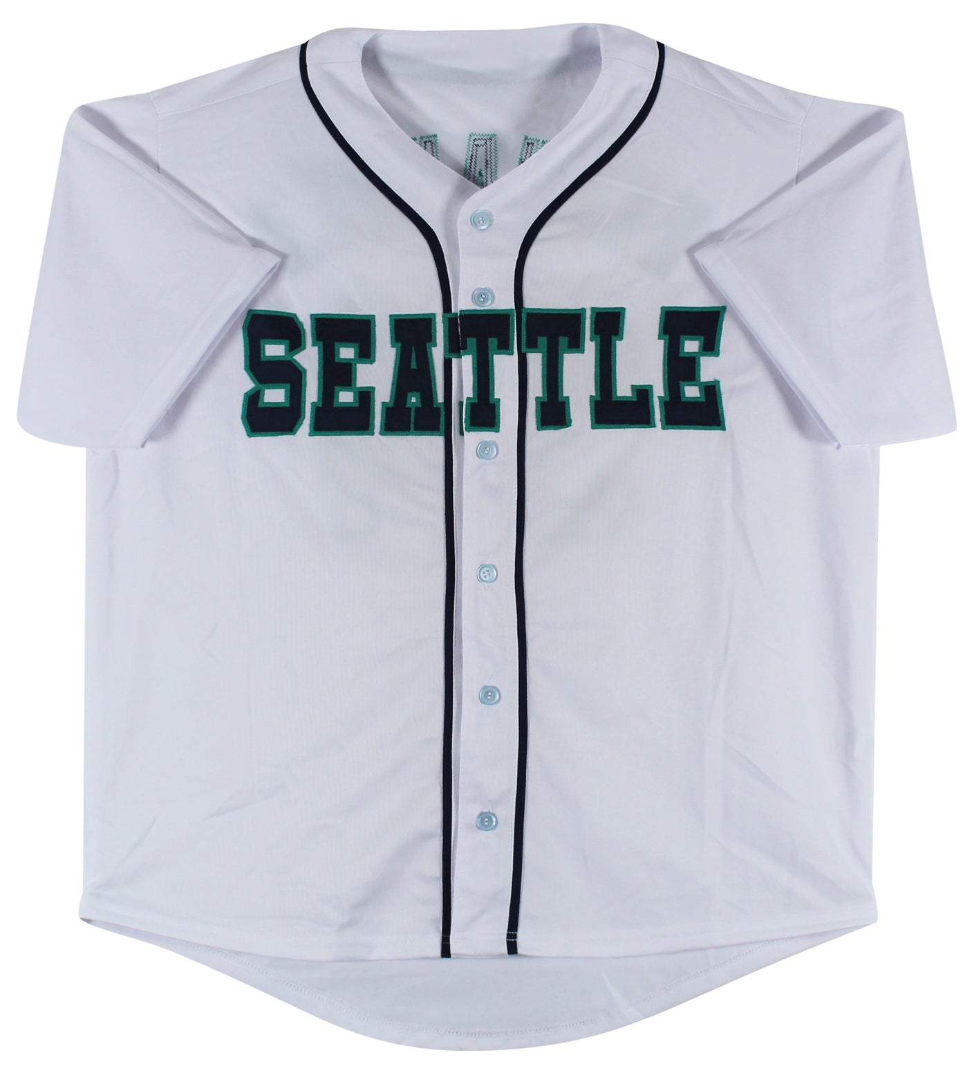 Felix Hernandez Authentic Signed White Pro Style Jersey Autographed JSA Witness