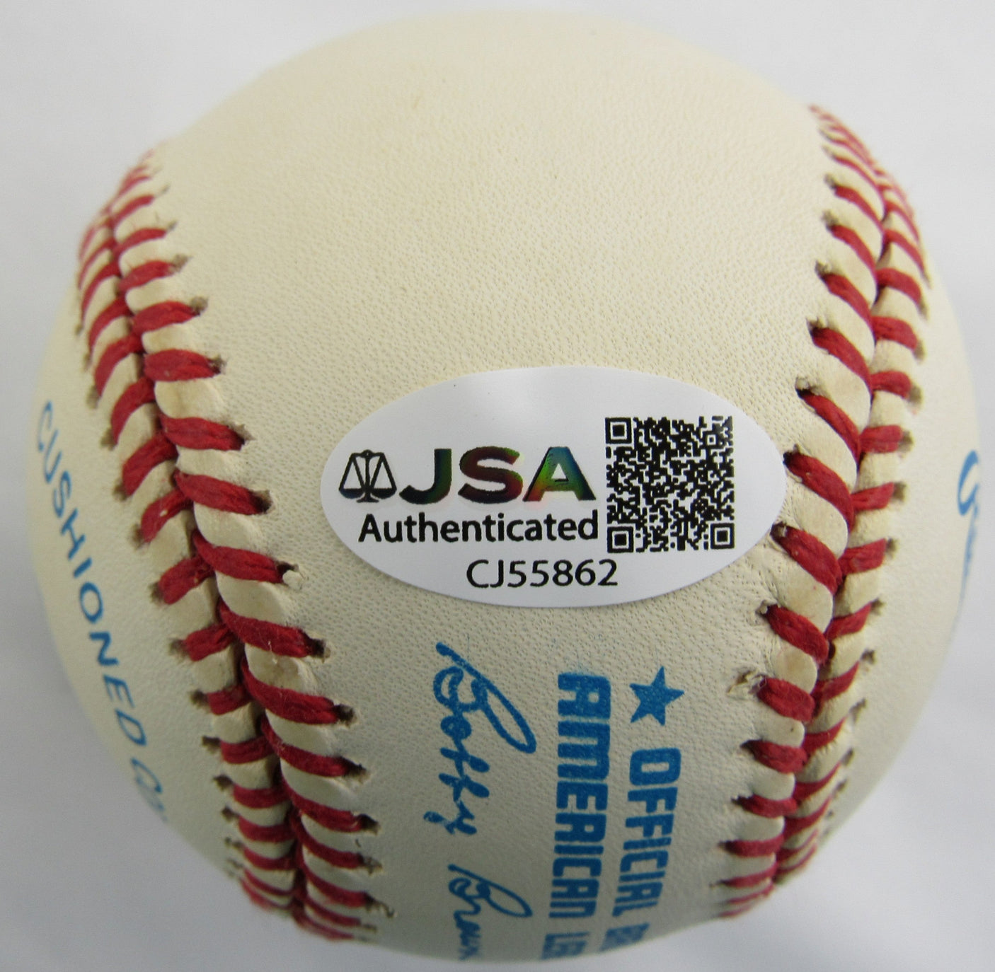 Nolan Ryan Signed Auto Rawlings Baseball JSA CJ55862