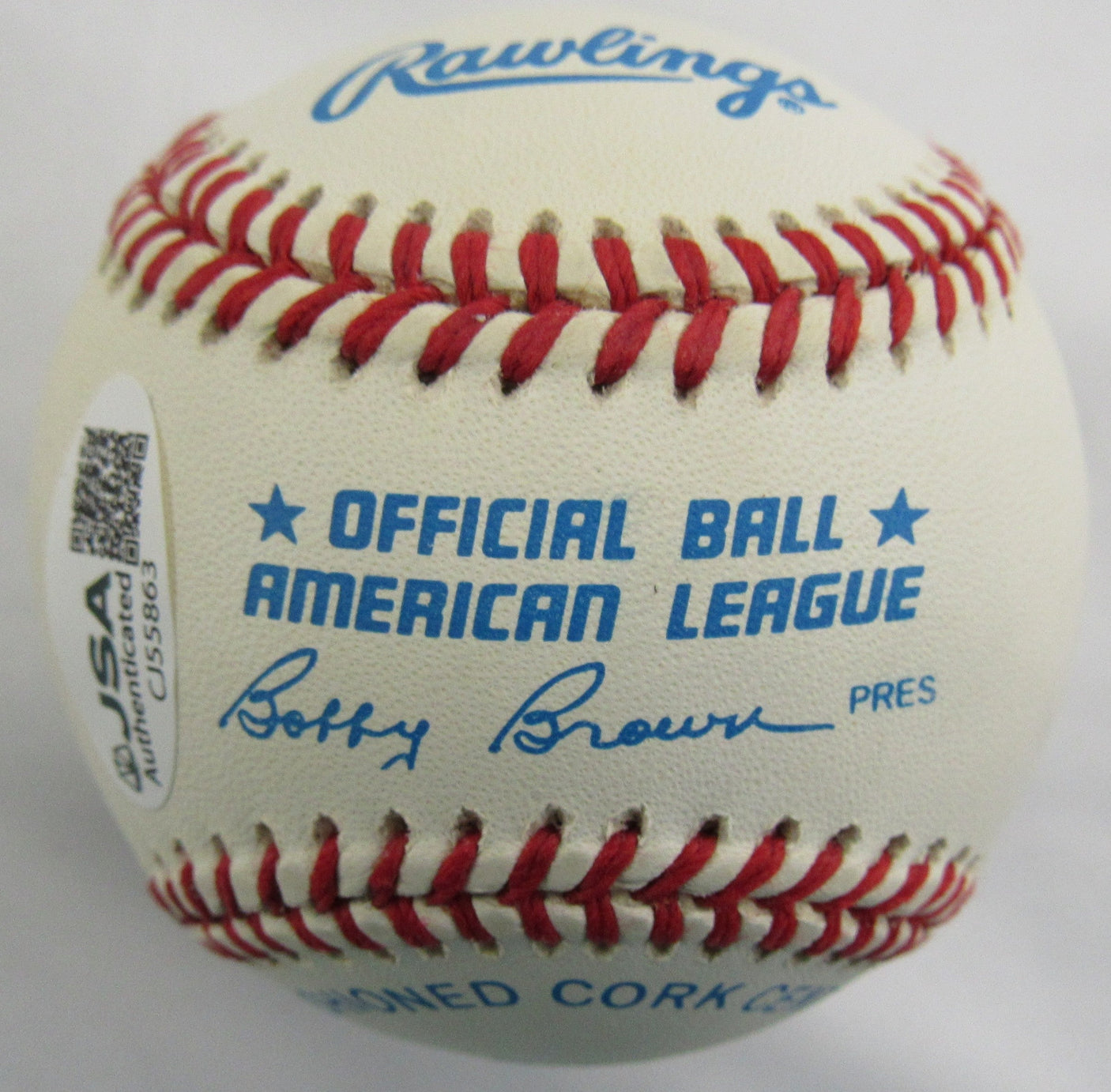 Nolan Ryan Signed Auto Rawlings Baseball JSA CJ55863