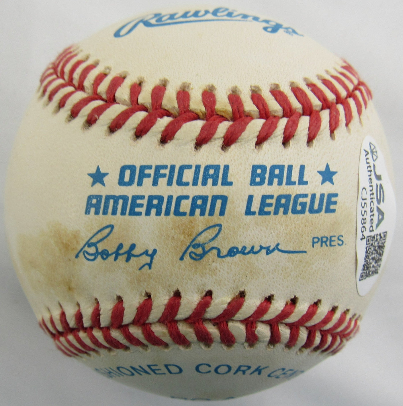 Nolan Ryan Signed Auto Rawlings Baseball JSA CJ55864