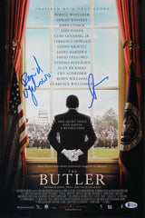 David Oyelowo & Lee Daniels The Butler Authentic Signed 12x18 Photo BAS #X71005