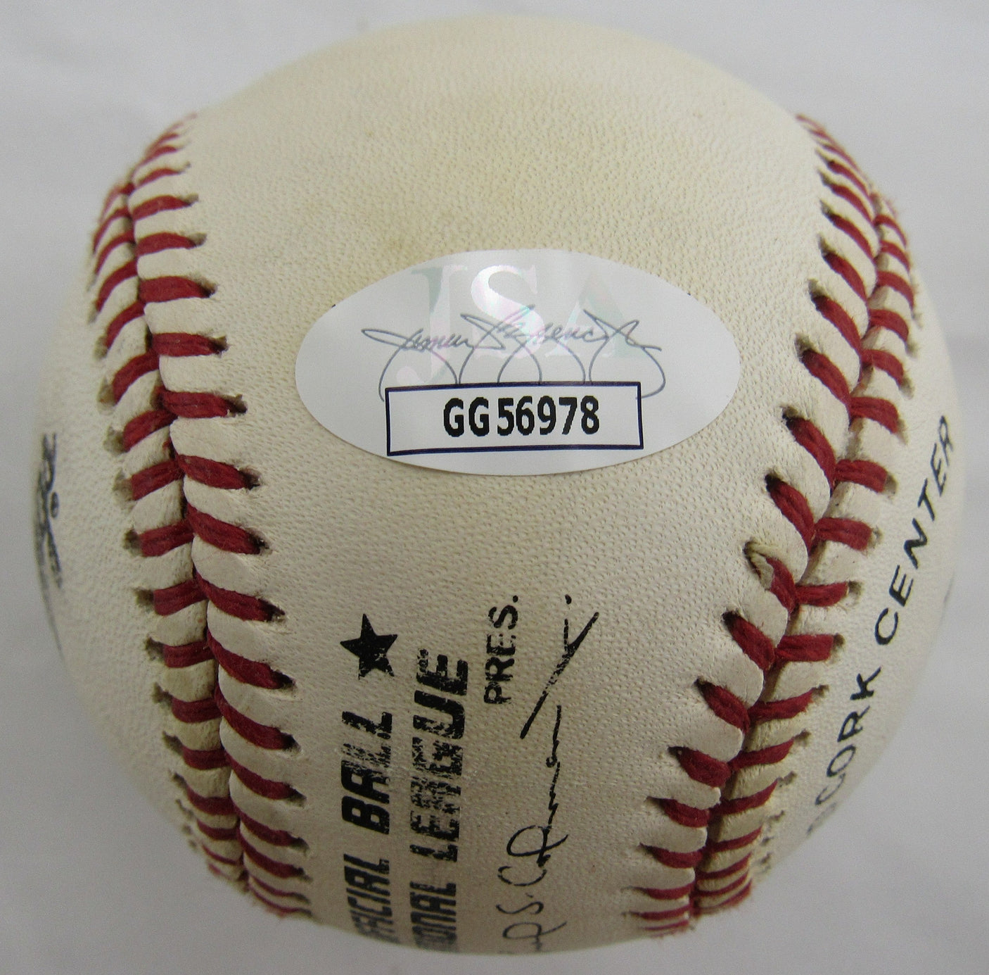 Bob Gibson Signed Auto Rawlings Baseball JSA GG56978