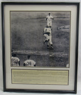 Don Larsen Yogi Berra Signed Framed Photo JSA CS78706