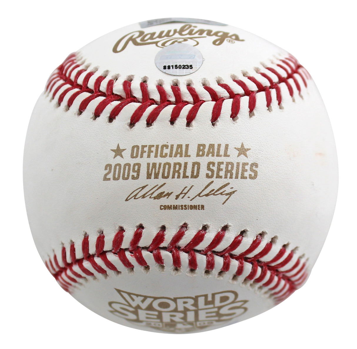 2009 Yankees (9) Jeter Rivera Posada Signed 2009 WS Logo Oml Baseball Steiner 1