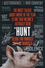 The Hunt (4) Gilpin, , Blum, Crim & Howerton Signed 12x18 Photo BAS #A57562