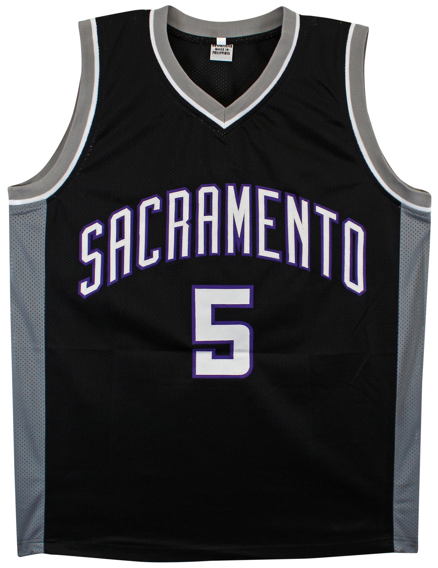 De'Aaron Fox Authentic Signed Black Pro Style Jersey Autographed BAS Witnessed