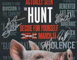 The Hunt (4) Gilpin, , Blum, Crim & Howerton Signed 12x18 Photo BAS #A57562