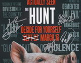 The Hunt (4) Gilpin, , Blum, Crim & Howerton Signed 12x18 Photo BAS #A57562