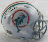 Larry Csonka Signed Auto Replica Dolphins Mini Helmet PSA/DNA