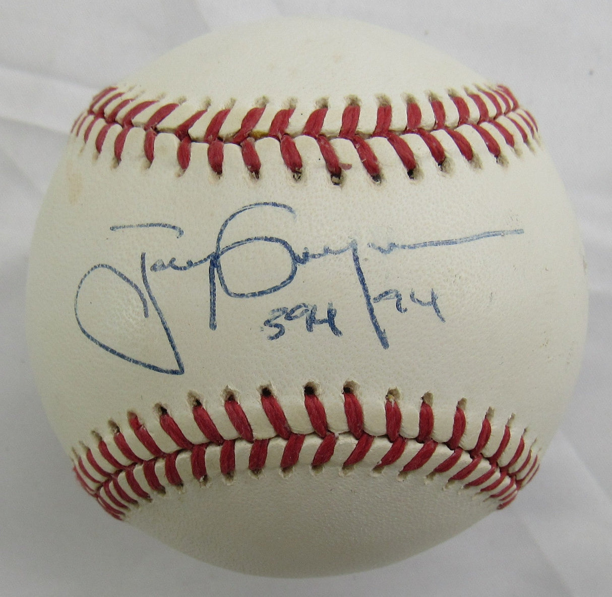 Tony Gwynn Signed Auto Rawlings Baseball JSA CM07273 w.394/94 Insc