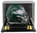Eagles Randall Cunningham Signed 74-95 TB Speed Mini Helmet W/ Case BAS Wit
