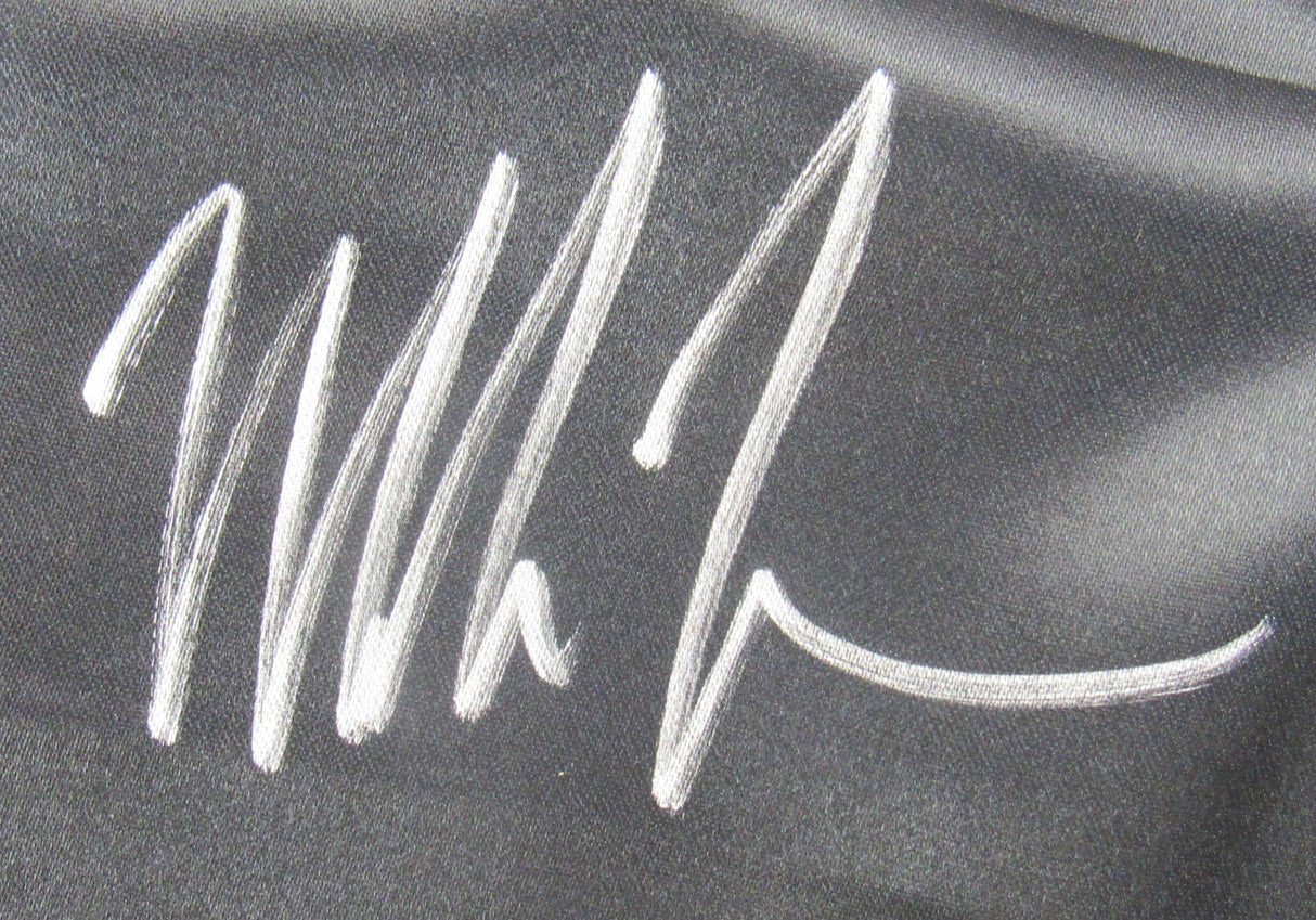 Mike Tyson Signed Auto Iron Mike Boxing Shorts JSA COA